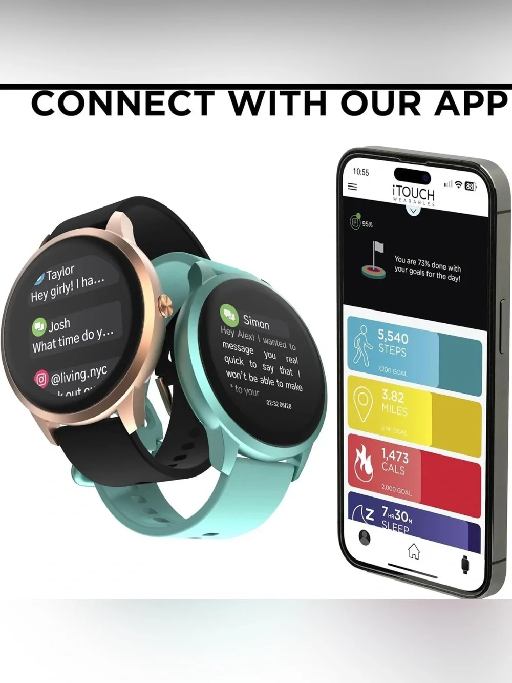 Itouch stylish rose